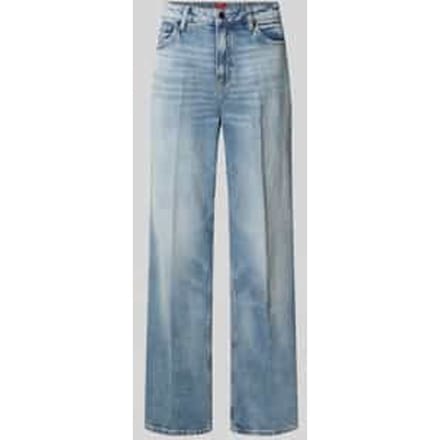 Wide leg jeans van katoenmix model '937_14'