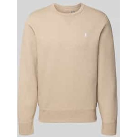 Sweatshirt met labelstitching