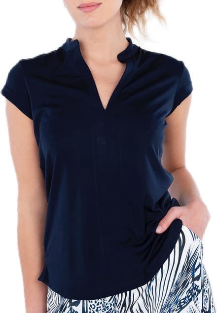 Func Factory dames Polo Ace donkerblauw maat 36