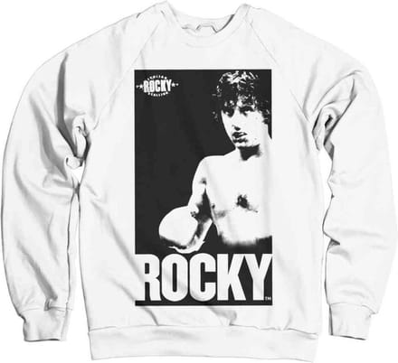 Rocky Sweater/trui -M- Vintage Photo Wit