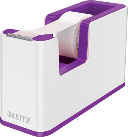 Leitz WOW plakbandafroller paars 4 stuks