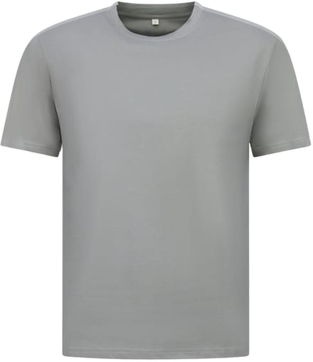 Oversized T shirt Heren - Effen T shirt Heren Blanco - MD6530 - Donker Grijs