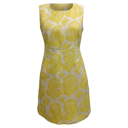 Diane von Furstenberg Carpreena Mini-jurkje in Geel Polyester