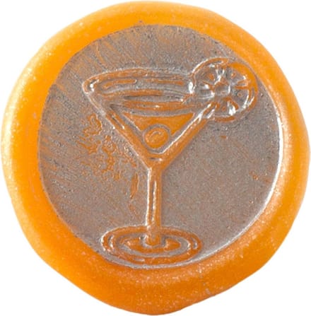 Lakzegels, martiniglas
