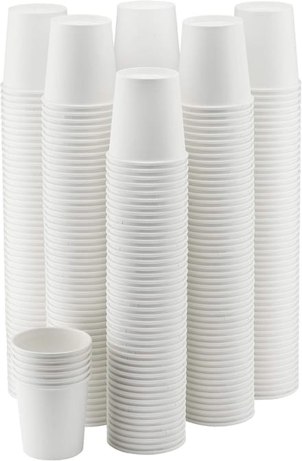 Beker | Karton/PE | 100ml | 4oz | wit | 1000 stuks