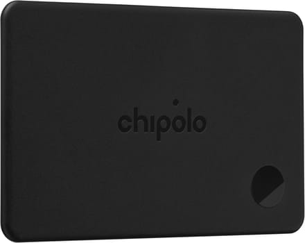 Chipolo CARD – Bluetooth Wallet Tracker & ItemFinder – Draadloos Oplaadbaar – 110 dB – Compatibel met Apple Find My & Google Find Hub - Waterdicht IP67 - 1 Pack