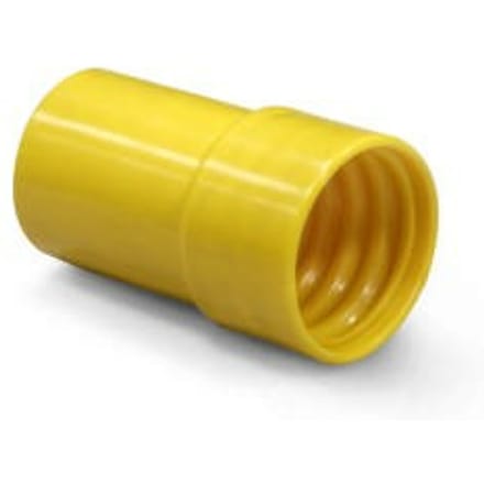 PVC-eindstuk voor 38 mm slang (1 stuk)