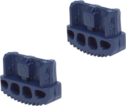 DAS laddervoet / ladderdop 65 mm blauw