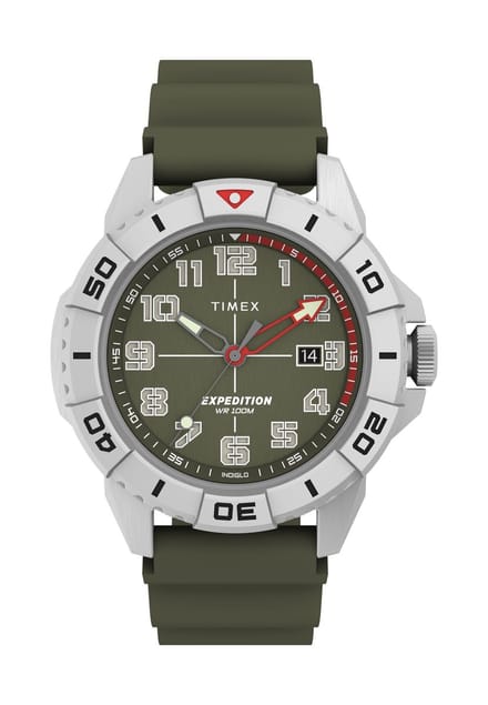 Timex Expedition North Ridge TW2V40700 Horloge - Siliconen - Groen - Ø 42 mm