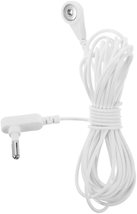 Aarding Kabel - Aarding Snoer - Veilig Aarden - Universele Compatibiliteit - 500 cm - Wit