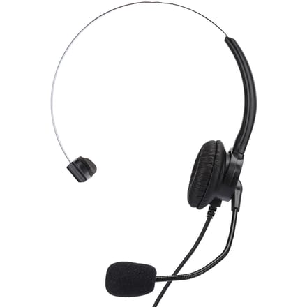Telefoon Mono Headset Vaste Lijn Telefoon Koptelefoon met Microfoon voor Thuisgebruik