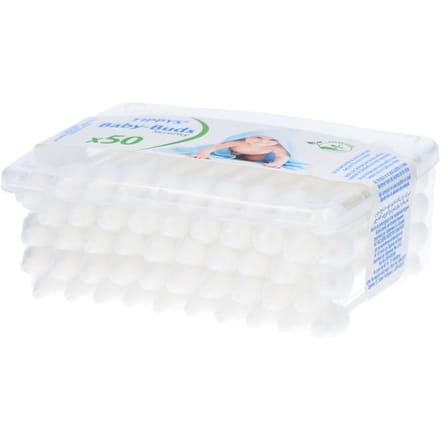 Tippys Baby Wattenstaafjes Papier 50 Stokjes