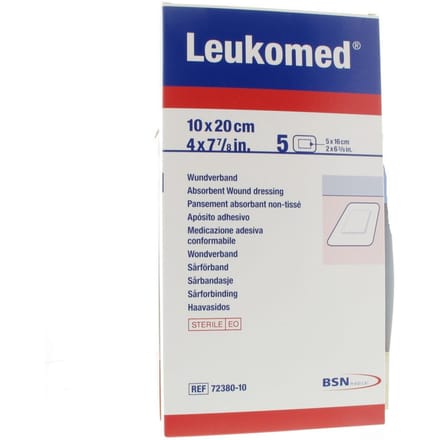 Leukomed Verband Steriel 10,0cmx20cm 5 7238010