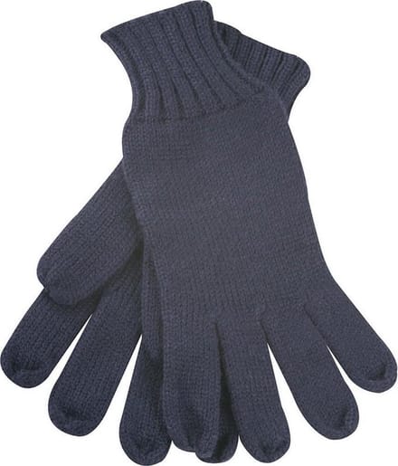 Myrtle Beach Volwassenen Uniseks gebreide handschoenen (Marine)