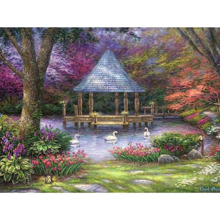 Peinture diamant 5D à faire soi-même, broderie de cygne, mosaïque, point de croix, strass, décor 20X30CM gray
