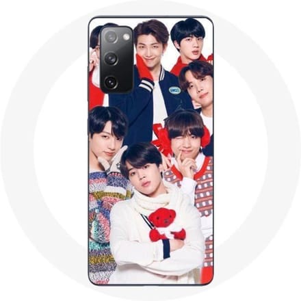 Coque pour Samsung Galaxy S20 FE BTS Affiche Memebers Cadeau de Noël 2023