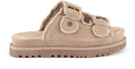 Warmbat Dysart Suede Dames Sandalen - Stone