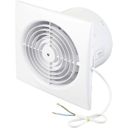 Sygonix Wand- en plafondventilator 230 V/AC 320 m³/h 150 mm