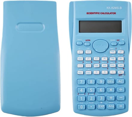 Wetenschappelijke Rekenmachine - Functionele Calculator - Studie en Werk - 240 Functies - Twee-regelig Display - Zwart