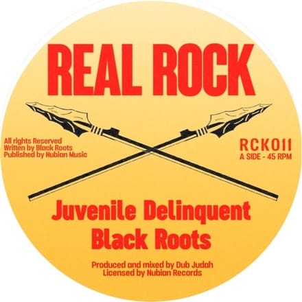 Black Roots - Juvenile Delinquent / Dub The Youth (7" Single)
