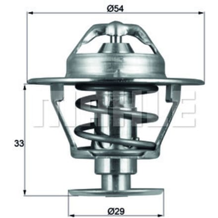 Thermostaat, koelvloeistof MAHLE TX 86 76D