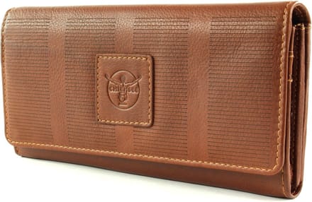 CHIEMSEE Portemonnee Haiti Wallet with Flap Cognac Bruine
