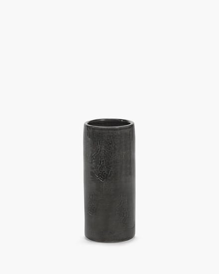 Serax Vincent Van Duysen Vaso vaas D11cm H25cm anthracite