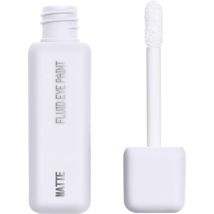 About Face Matte Fluid Eye Paint - White Noise