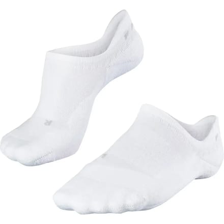 FALKE GO2 Invisible medium padding katoen functioneel materiaal golfsokken dames wit - maat 35-36