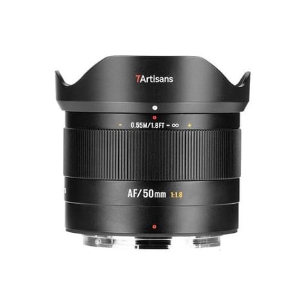 7Artisans AF 50 mm f/1,8 LITE  Nikon Z (DX) zwart