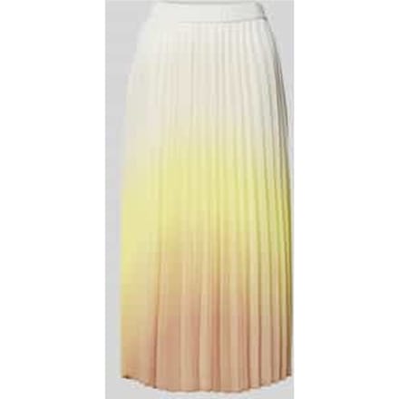 Midirok met plissévouwen