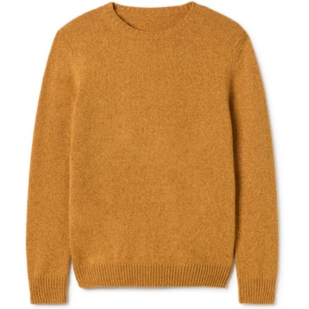 TWOTHIRDS Cagraray Knit Bicolour Mustard Maat: L | Sweaters Outlet | Heren | Bruin