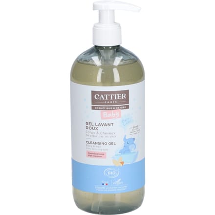 Cattier Baby Organic Gentle Cleansing Gel 500 ml