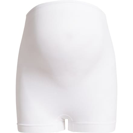Noppies - XS/S - Naadloze Zwangerschapsshorts Seamless - White