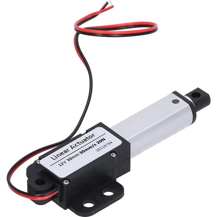 Lineaire Actuator DC 12V 30mm Slag Geluidsarm Kortsluiting Bescherming T-Type Schroef Mini Elektrische Lineaire Bewegingsactuator Type 2