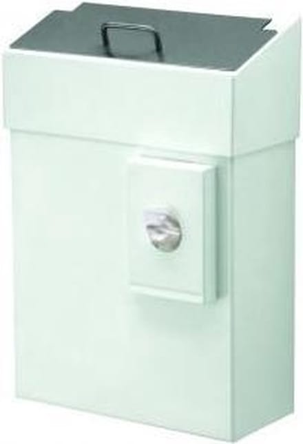 MediQoline | Hygiënebak & zakjeshouder | RVS | Inhoud: 10 liter