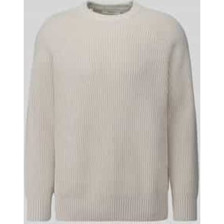 Regular fit pullover van puur katoen model 'BRAUN'