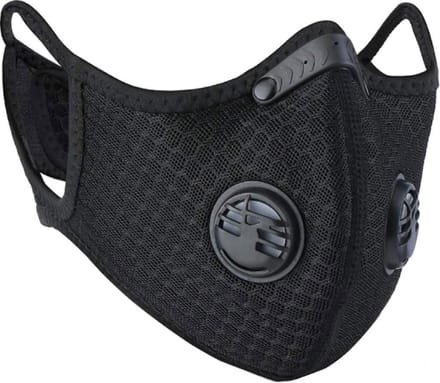 Mirage Neus-/mondmasker Met Filter Polyester Zwart