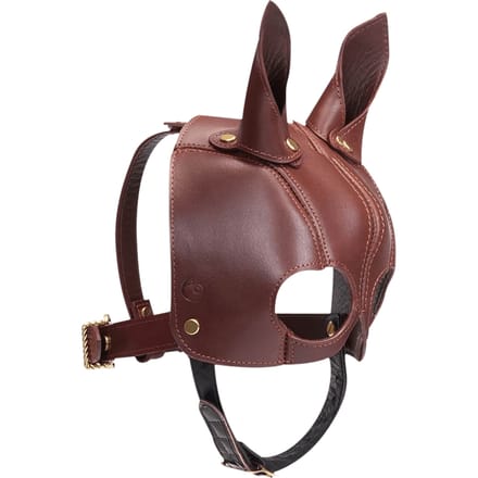 Liebe Seele - The Equestrian Leather Horse Mask - Leren Masker