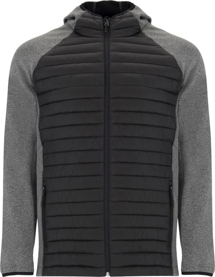 Roly Minsk Jacket RY1120 - Black 02/Black Melange 243 - L