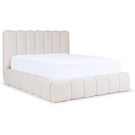 Bedframe Cisco bouclé met opbergruimte 180 x 200 cm | NADUVI Collection
