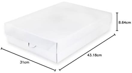 Cupcake Box voor 24 taarten - 43 x 31 x 9 cm