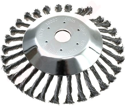Onkruidborstel Metaal 200mm x 20MM Voor Bosmaaier Merk BPC Parts
