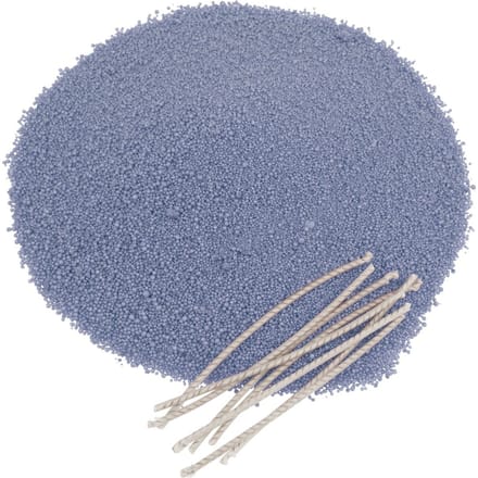 Kaarsenzand, 175 g - 8 lonten, Pastel-Blauw