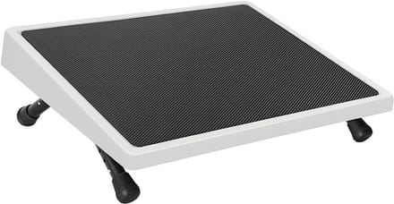 Verstelbare Ergonomische Voetensteun Tafel Gebogen Randen 4 standen Zittingcomfort