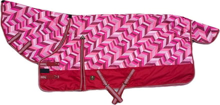 MHS Winterdeken Jessy 300 gram afneembare hals 60/80 cm Roze