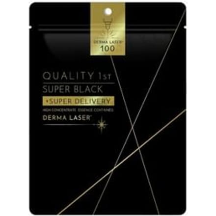 Quality First - Derma Laser Super Black VC100 Mask 7 pcs