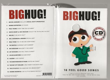 Beterschap Reliëf Wenskaart inclusief leuke cd
