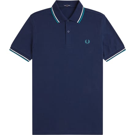 Polo Shirt Korte Mouw Fred Perry Twin Tipped Shirt