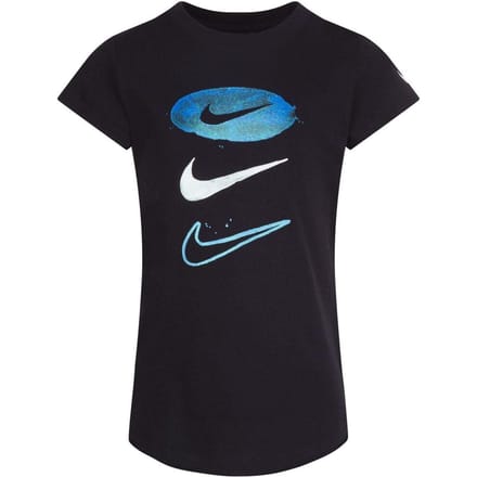 Nike Kinderen/Kinderen Daze Pill Swoosh T-Shirt (Zwart)